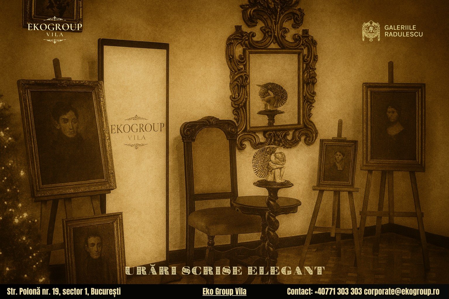 Urări de Crăciun inspirate din perioada interbelică: povestea Crăciunului anilor ’30 la Eko Group Vila 4 Urări de Crăciun inspirate din perioada interbelică: povestea Crăciunului anilor ’30 la Eko Group Vila